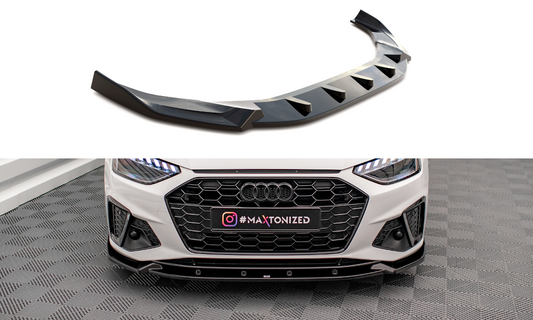 Lame Du Pare-Chocs Avant V.1 Audi A4 S-Line / S4 B9 Facelift AU-A4-B9F-SLINE-FD1G