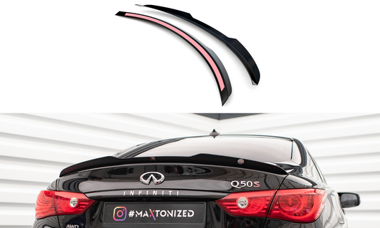 Spoiler Cap Infiniti Q50 S Mk1 IN-Q50S-1-CAP1G