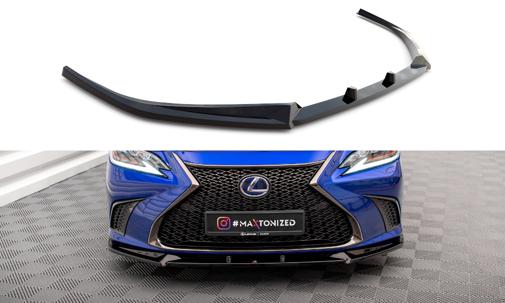 Lame Du Pare-Chocs Avant V.2 Lexus ES F Sport Mk7 LE-ES-7-FSPORT-FD2G