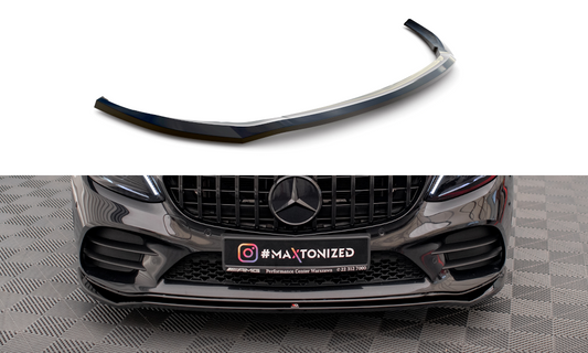 Lame Du Pare-Chocs Avant V.1 Mercedes-Benz C AMG Line  Sedan / Coupe W205 / C205 Facelift ME-C-205F-AMGLINE-C-FD1G