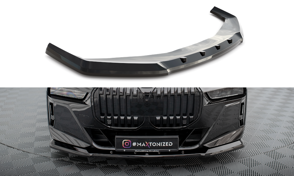 Lame Du Pare-Chocs Avant V.1 BMW 7 M-Pack / M760e / i7 M-Pack G70   BM-7-G70-MPACK-FD1G