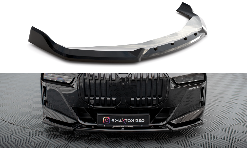 Lame Du Pare-Chocs Avant V.2 BMW 7 M-Pack / M760e / i7 M-Pack G70   BM-7-G70-MPACK-FD2G