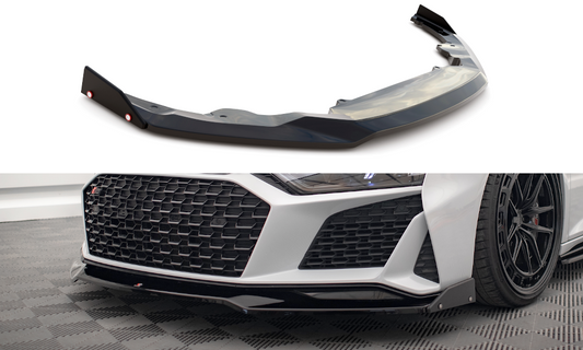 Lame Du Pare-Chocs Avant V.3 + Ailerons Audi R8 Mk2 Facelift AU-R8-2F-FD4G+FD4RG+FSF