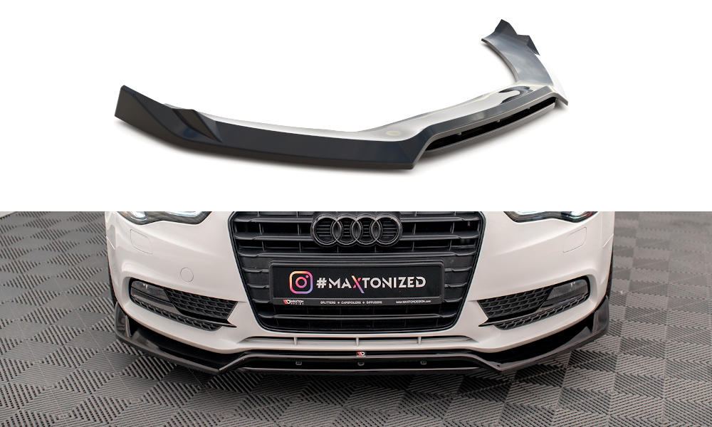 Lame Du Pare-Chocs Avant V.2 Audi A5 Coupe / Sportback 8T Facelift AU-A5-1F-FD2G+FD2RG