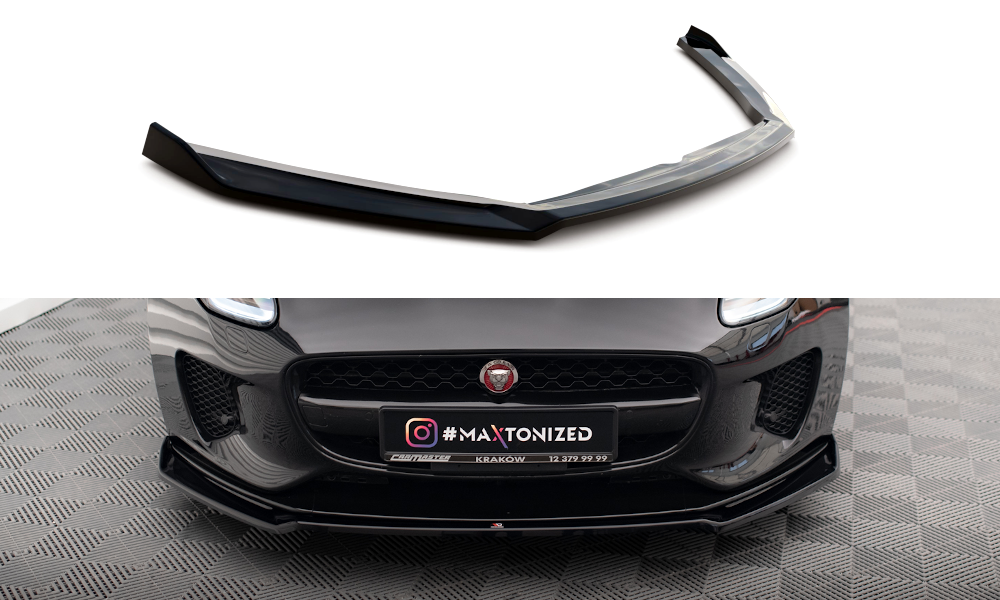 Lame Du Pare-Chocs Avant V.2 Jaguar F-Type Mk1 Facelift JA-F-TYPE-1F-FD2G