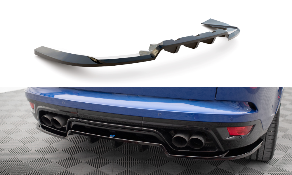 Central Arriere Splitter (avec une barre verticale) Land Rover Range Rover Sport SVR Mk2 LR-RR-SPORT-2-SVR-RD1G+RD2G