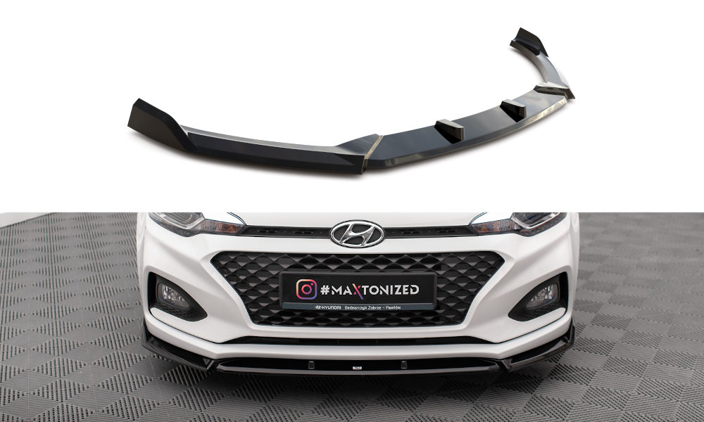 Lame Du Pare-Chocs Avant V.2 Hyundai I20 Mk2 Facelift HY-I20-2F-FD2G