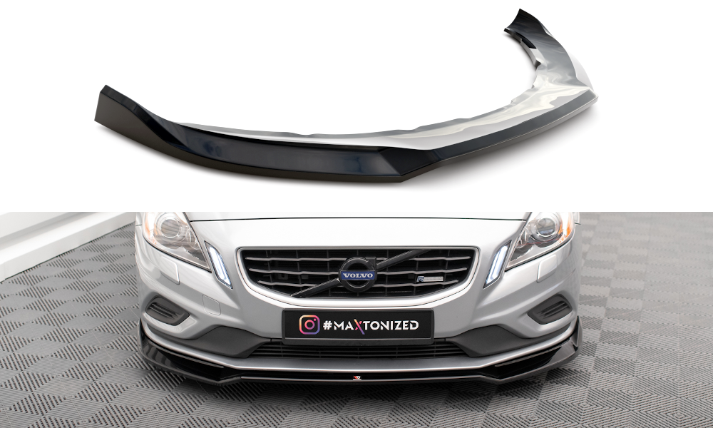 Lame Du Pare-Chocs Avant V.2 Volvo S60 R-Design Mk2 VO-S60-2-RDESIGN-FD2G