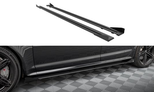 Street Pro Rajouts Des Bas De Caisse + Flaps Audi RS6 Avant C6 AURS6C6CNC-SD1B+SF1G