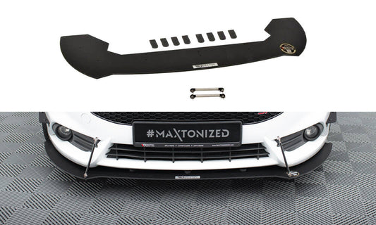 Sport Lame Du Pare-Chocs Avant V.1 Ford Fiesta ST Mk7 FL FO-FI-7F-ST-CNC-FD1A