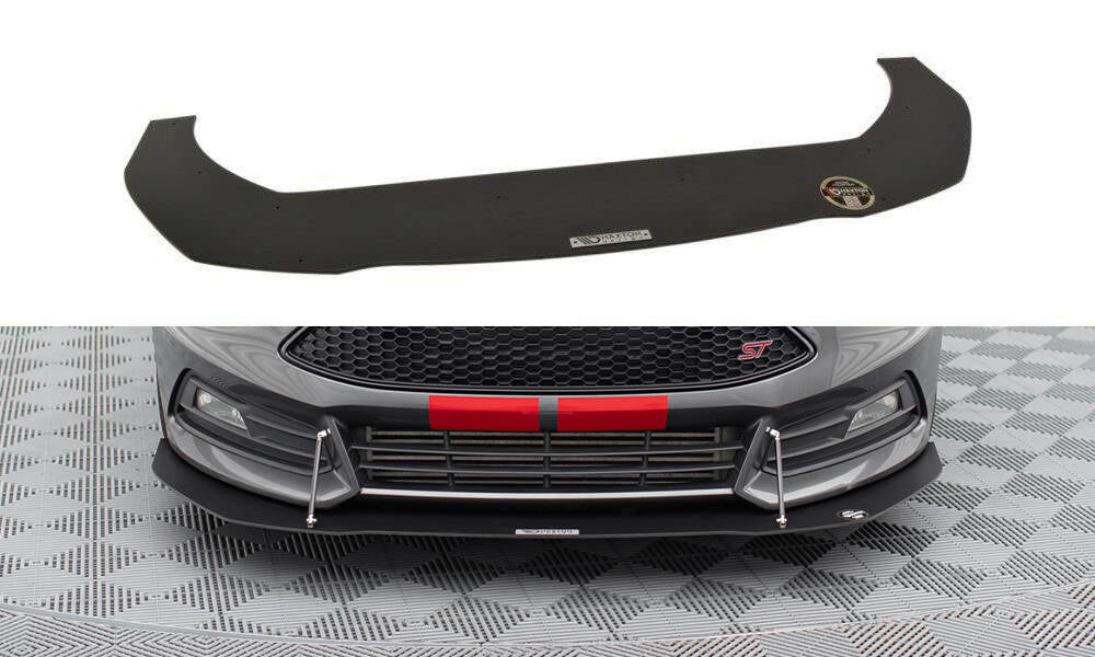 Sport Lame Du Pare-Chocs Avant V.1 Ford Focus ST Mk3 FL FO-FO-3F-ST-CNC-FD1A