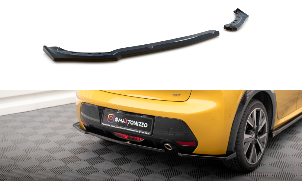 Lames De Pare-Chocs Arrière Latérales Peugeot 208 GT Mk2 PE-208-2-GT-RSD1G