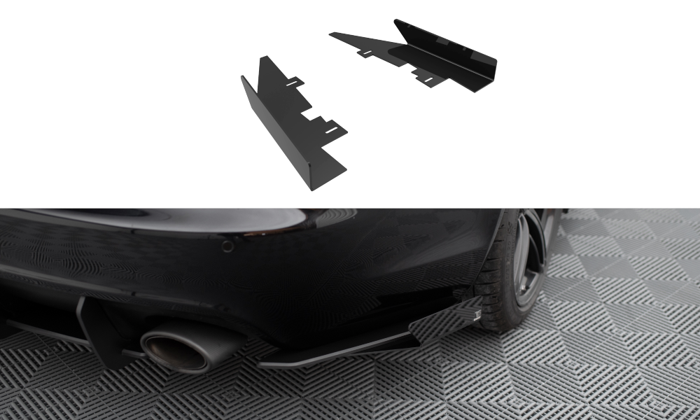 Rear Side Flaps Audi RS6 Avant C6 AURS6C6CNC-RSF1G
