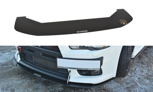 SPORT LAME DU PARE-CHOCS AVANT V.2 Mitsubishi Lancer Evo X MI-LA-10-EVO-CNC-FD2A