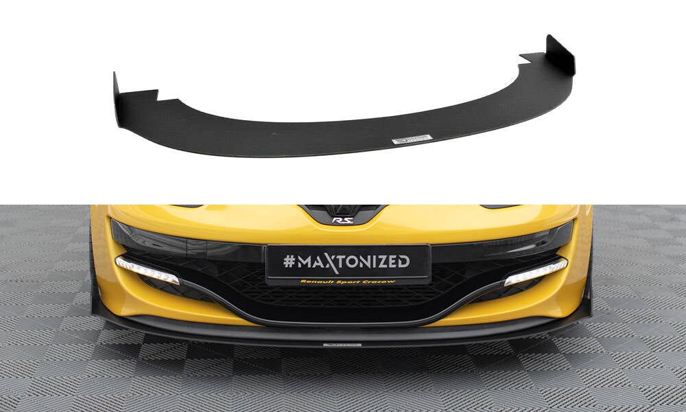 SPORT LAME DU PARE-CHOCS AVANT RENAULT MEGANE MK3 RS RE-ME-3-RS-CNC-FD1A