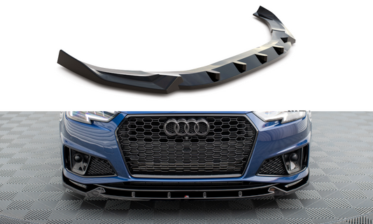 Lame Du Pare-Chocs Avant V.1 Audi A4 Competition B9  AU-A4-B9-COMP-FD1G