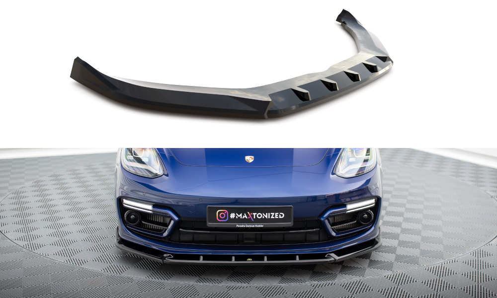 Lame Du Pare-Chocs Avant V.2 Porsche Panamera E-Hybrid 971 Facelift PO-PA-971F-H-FD2G