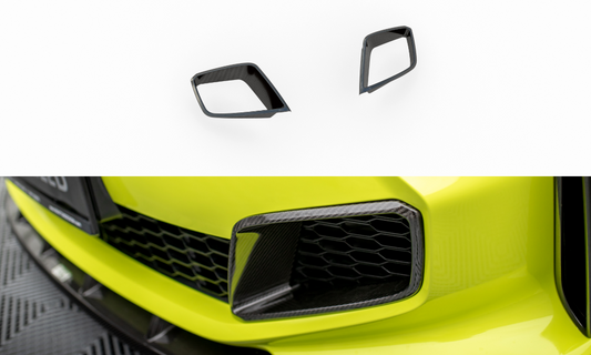 Carbon Fiber Front Bumper Side Vents BMW 1 F40 M-Pack/ M135i CF-BM-1-40-M-G2-245-P