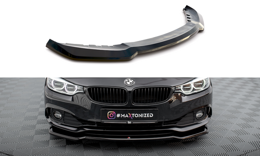 Lame Du Pare-Chocs Avant V.1 BMW 4 Coupe / Gran Coupe / Cabrio F32 / F36 / F33 BM-4-F36-GC-FD1G