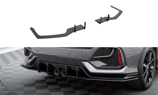 Street Pro Lame Du Pare Chocs Arriere Honda Civic Sport Mk 10 Facelift HOCI10SPORTCNC-RSD1B+BRBI