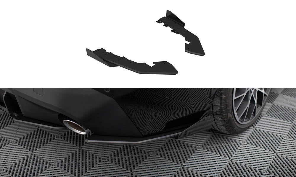 Street Pro Lame Du Pare Chocs Arriere + Flaps BMW 2 Coupe G42 BM2G42CNC-RSD1B+RSF1G