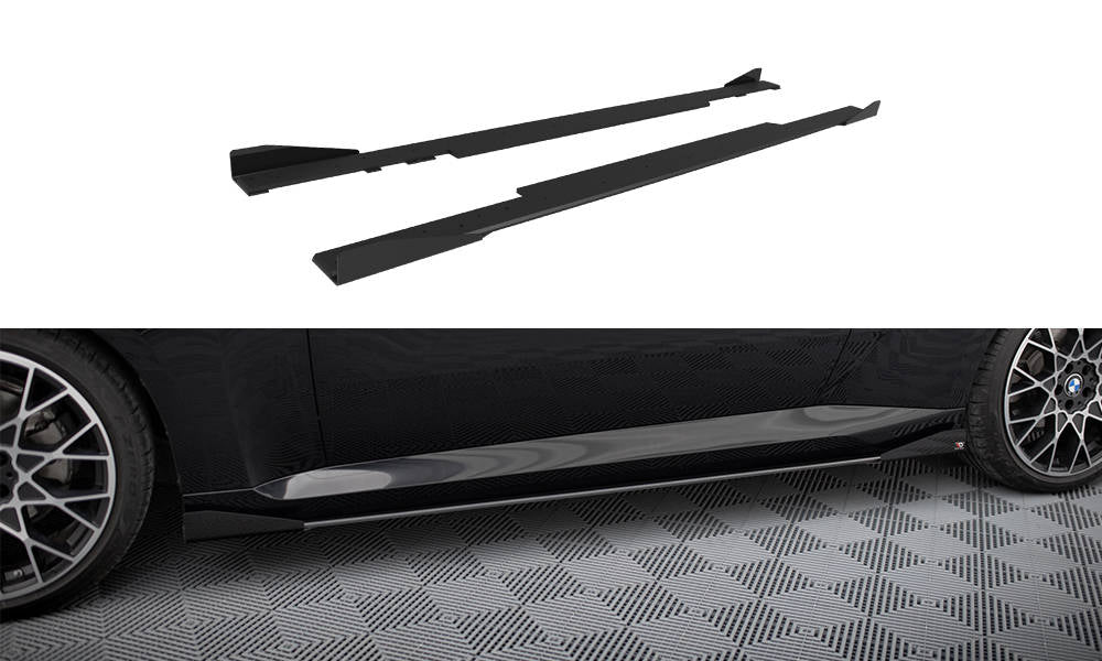 Street Pro Rajouts Des Bas De Caisse + Flaps BMW 2 Coupe G42 BM2G42CNC-SD1BRB+SF1G
