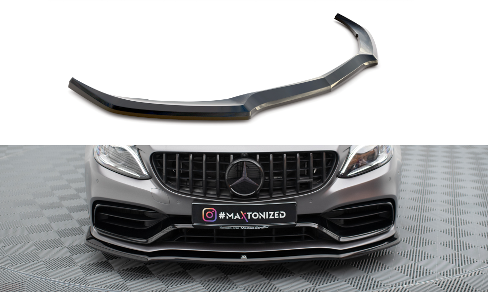 Lame Du Pare-Chocs Avant V.1 Mercedes-AMG C63 Sedan / Estate W205 Facelift ME-C-205F-63-FD1G
