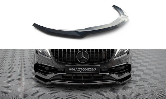Lame Du Pare-Chocs Avant V.1 Mercedes-Benz A AMG-Line W176 Facelift ME-A-176F-AMGLINE-FD1G