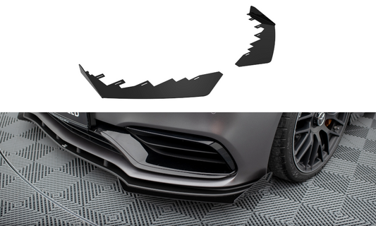Front Flaps Mercedes-AMG C63 Sedan / Estate W205 Facelift MEC205F63CNC-FSF1G