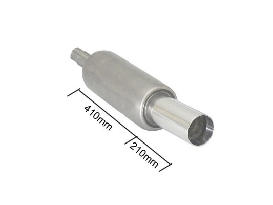 Silencieux arrière Ragazzon en inox (18.0449.60)