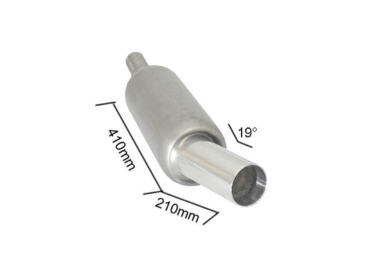 Silencieux arrière Ragazzon en inox (18.0450.60)