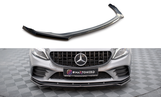 Lame Du Pare-Chocs Avant V.1 Mercedes-AMG C43 Coupe / Sedan C205 / W205 Facelift ME-C-205F-43-C-FD1G