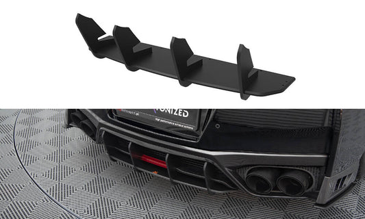 Street Pro Central Diffuseur Arriere Nissan GTR R35 Facelift NIGTR4F3CNC-RS1BRB