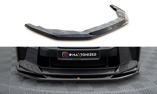 Lame Du Pare-Chocs Avant V.1 Nissan GTR R35 Facelift NI-GTR-4F3-FD1G