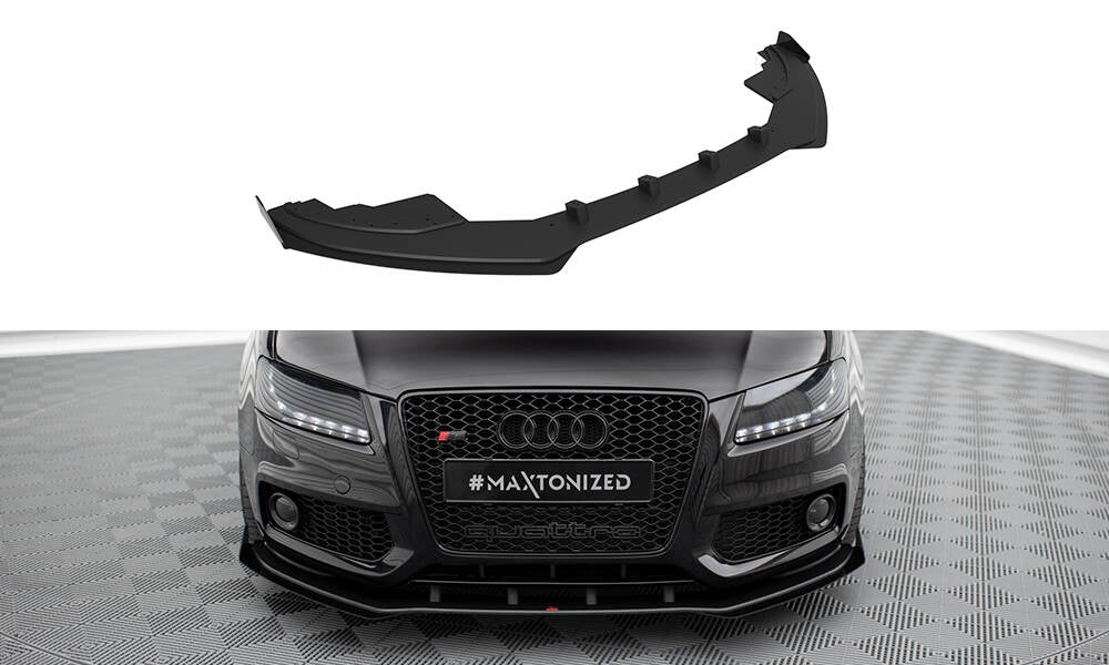 Street Pro Lame Du Pare-Chocs Avant  + Flaps Audi S5 / A5 S-Line 8T AUS51CNC-FD1B+FSF1G