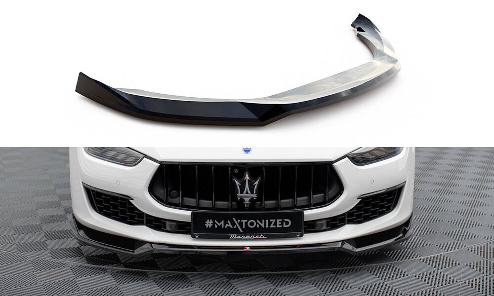 Lame Du Pare-Chocs Avant V.1 Maserati Ghibli Mk3 Facelift MA-GH-1F-FD1G