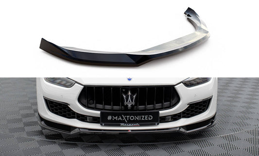 Lame Du Pare-Chocs Avant V.1 Maserati Ghibli Mk3 Facelift MA-GH-1F-FD1G