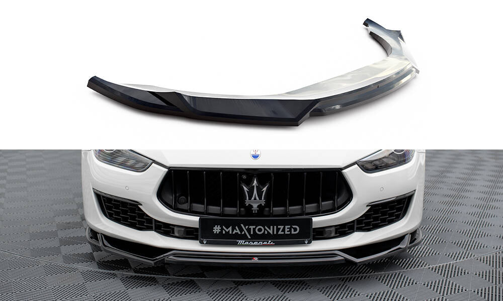 Lame Du Pare-Chocs Avant V.2 Maserati Ghibli Mk3 Facelift MA-GH-1F-FD2G