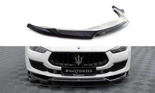 Lame Du Pare-Chocs Avant V.2 Maserati Ghibli Mk3 Facelift MA-GH-1F-FD2G