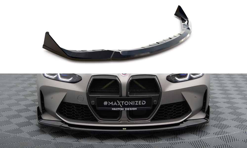 Lame Du Pare-Chocs Avant V.4 CSL Look BMW M4 G82 / M3 G80 BM-4-G82-M-FD4G
