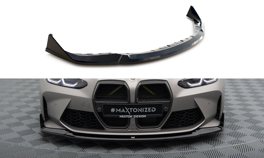 Lame Du Pare-Chocs Avant V.4 CSL Look BMW M4 G82 / M3 G80 BM-4-G82-M-FD4G