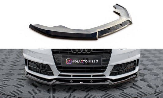 Lame Du Pare-Chocs Avant V.1 Audi A4 Competition B8 Facelift AU-A4-B8F-COMP-FD1G