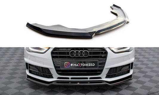 Lame Du Pare-Chocs Avant V.2 Audi A4 Competition B8 Facelift AU-A4-B8F-COMP-FD2G