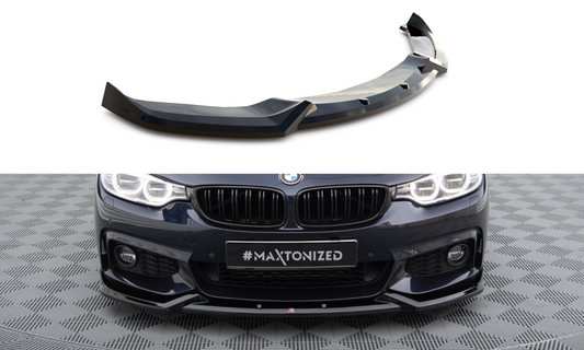 Lame Du Pare-Chocs Avant V.5 BMW 4 Coupe / Gran Coupe / Cabrio M-Pack F32 / F36 / F33 BM-4-F36-GC-MPACK-FD1G
