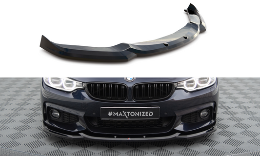 Lame Du Pare-Chocs Avant V.6 BMW 4 Coupe / Gran Coupe / Cabrio M-Pack F32 / F36 / F33 BM-4-F36-GC-MPACK-FD2G