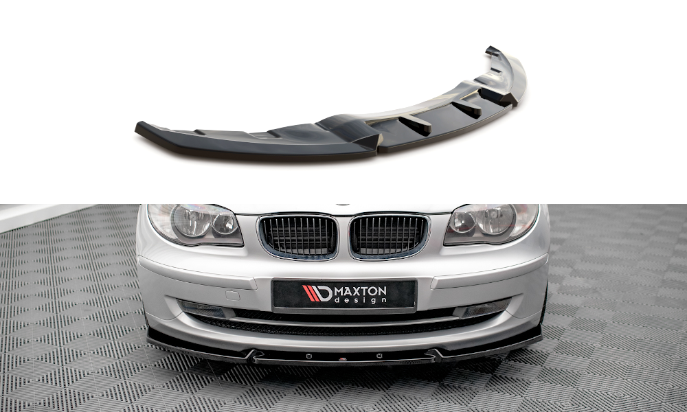 Lame Du Pare-Chocs Avant V.3 BMW 1 E81 Facelift BM-1-81F-FD3G