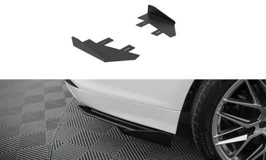 Rear Side Flaps Ford Mondeo Sport Mk5 Facelift / Fusion Sport Mk2 Facelift FOMO5FSPORTCNC-RSF1G