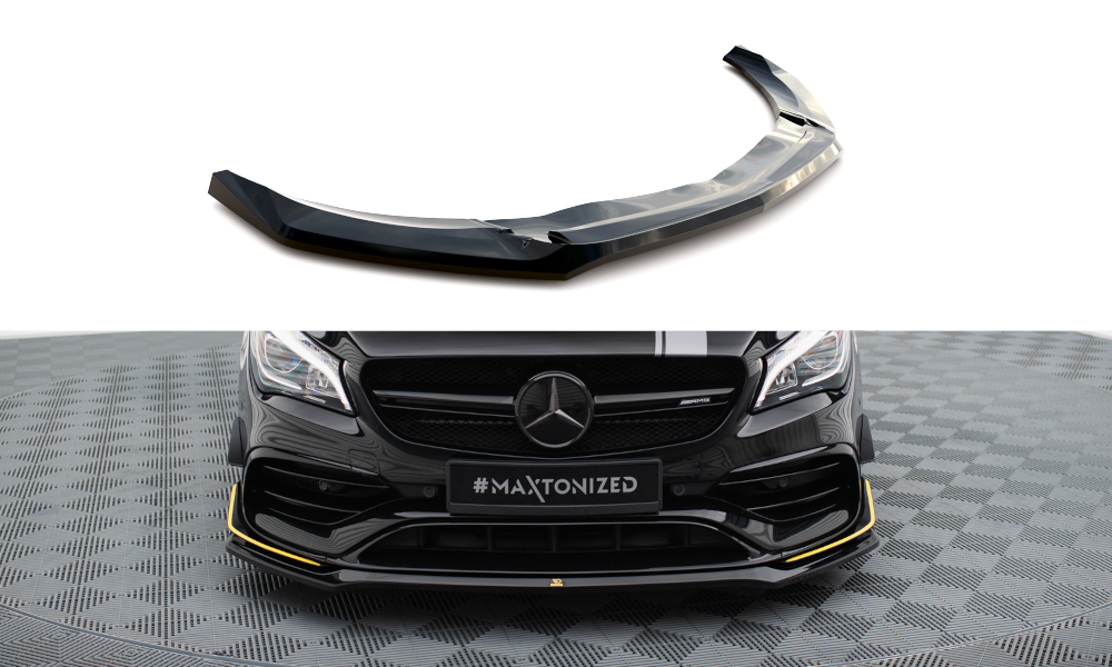Lame Du Pare-Chocs Avant V.3 Mercedes-AMG CLA 45 Aero C117 Facelift ME-CLA-117-45-AMG-AERO-FD1G