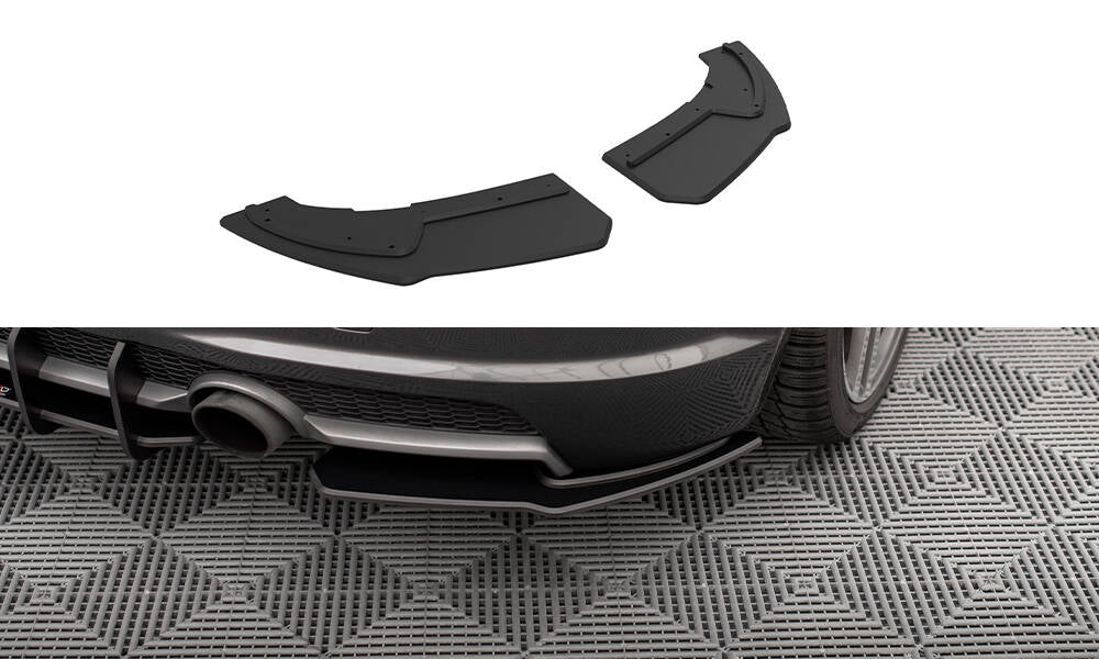 Street Pro Lame Du Pare Chocs Arriere Audi TT S-Line 8S AUTT3SLINECNC-RSD1BRB