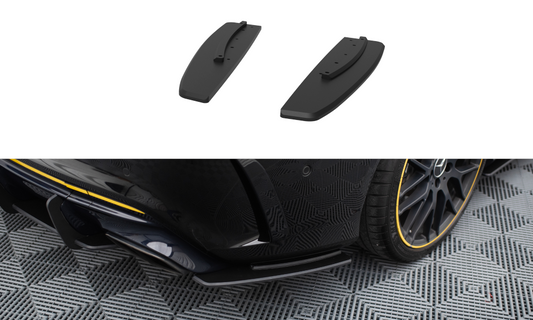 Street Pro Lame Du Pare Chocs Arriere Mercedes-AMG CLA 45 C117 Facelift MECLA117AMGAEROCNC-RSD1BRB